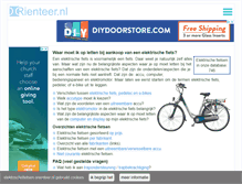 Tablet Screenshot of elektrischefietsen.orienteer.nl